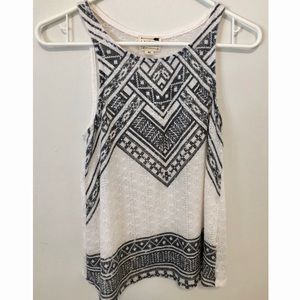 Patterned tank top